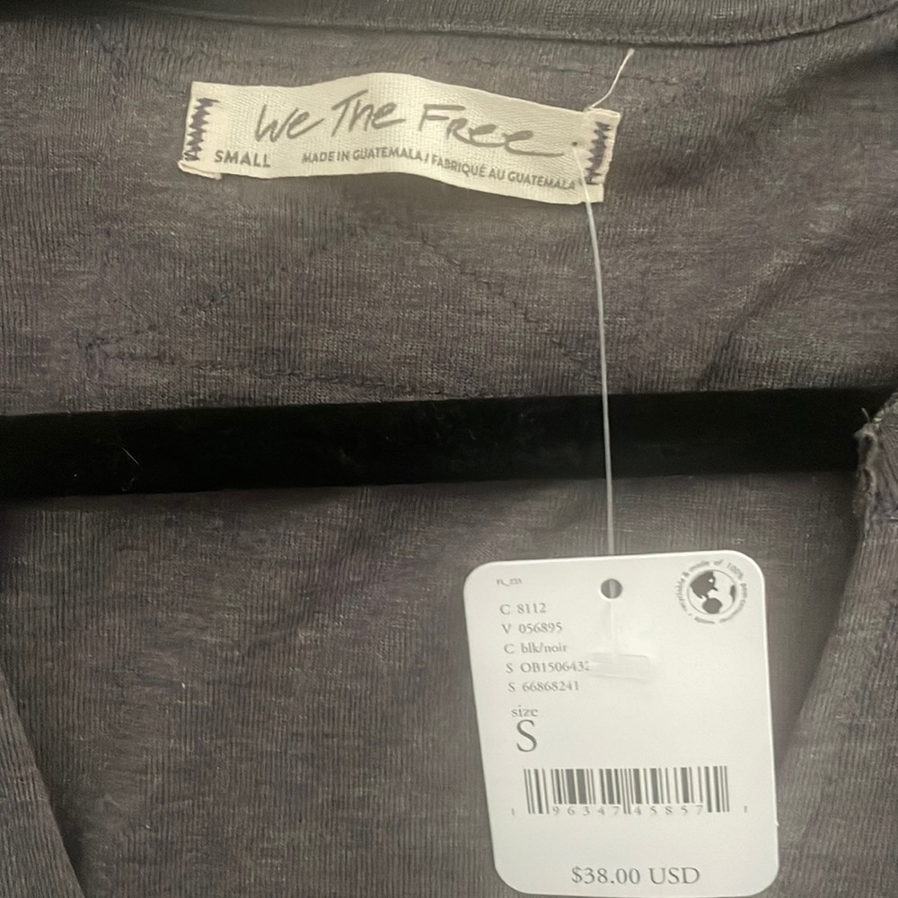 free people shirt new